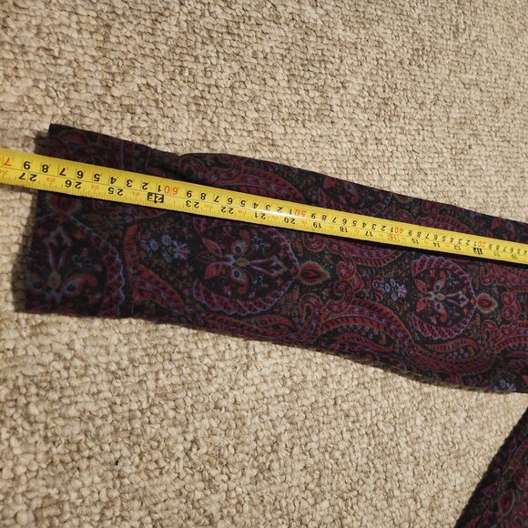 Volcom red paisley flannel shirt - Picture 7 of 7